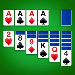 Icône de Solitaire - Français
